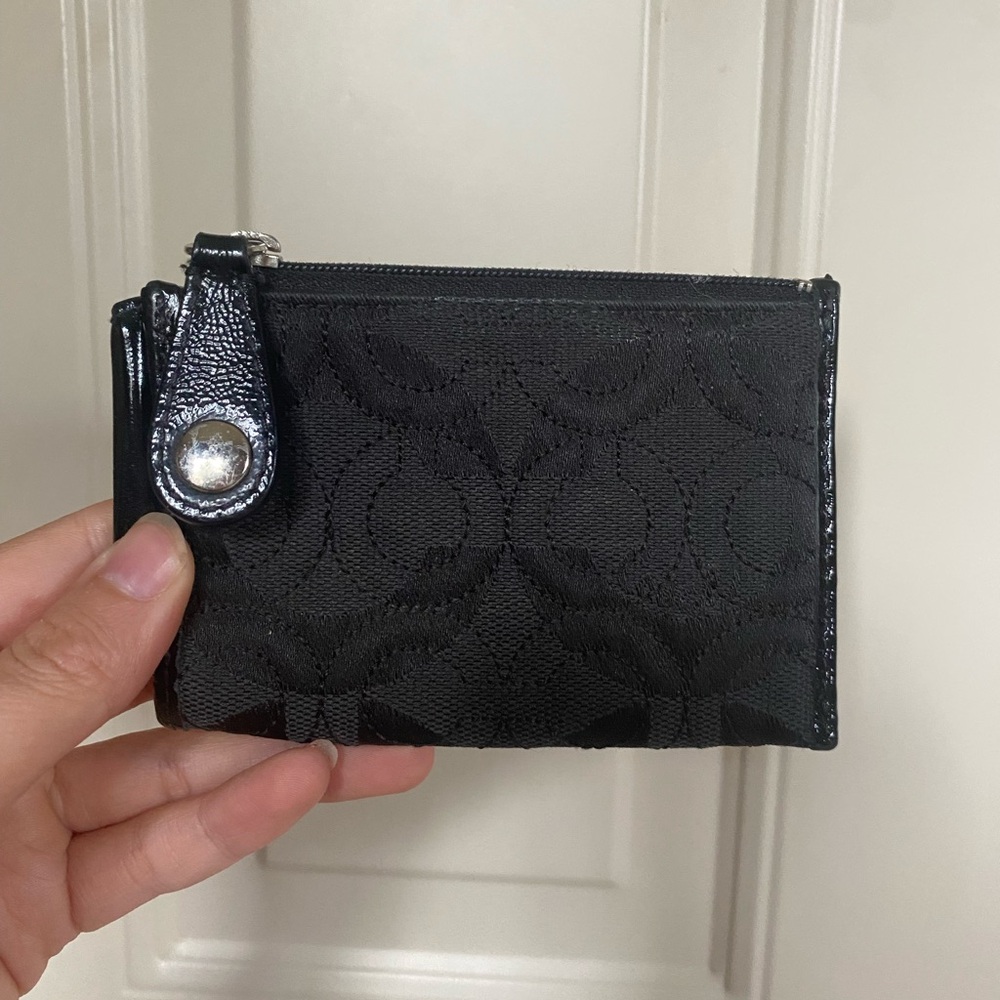Coach keychain Card Holder